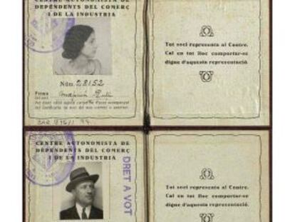 Carnets de quatre afiliats al CADCI.