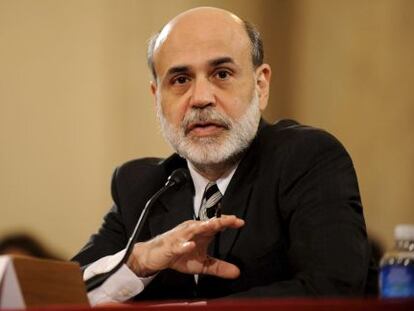 Ben Bernanke, quien dirigir&aacute; esta semana su &uacute;ltima reuni&oacute;n como presidente de la FED. 