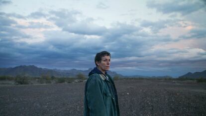 Frances McDormand en 'Nomandland'.