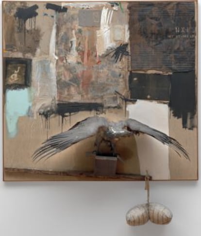 &#039;Canyon&#039;, de Robert Rauschenberg.