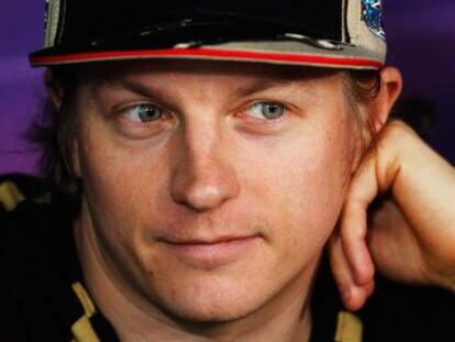 Kimi Raikkonen.