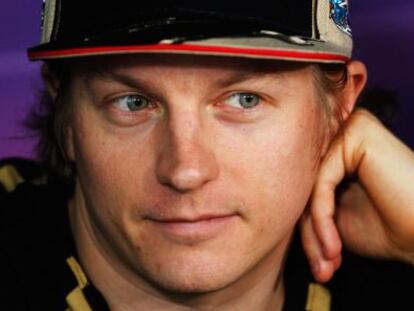 Kimi Raikkonen.