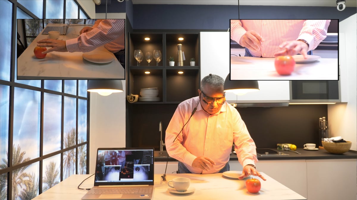 Brain implant restores vision to a man blinded by an optic nerve injury