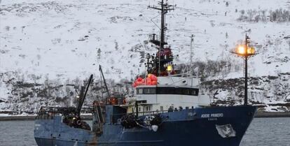 El barco pesquero, &#039;Adexe Primero&#039;