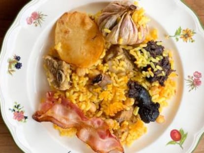Arroz al horno