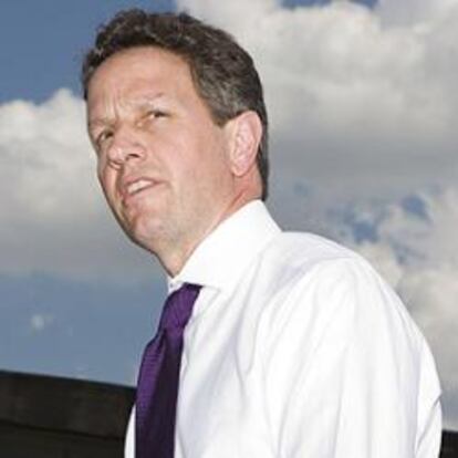 El secretario del Tesoro estadounidense, Timothy Geithner