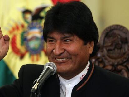 El presidente boliviano, Evo Morales, en una imagen de archivo.