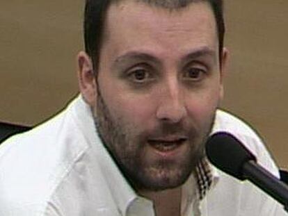 José Emilio Suárez Trashorras, durante su declaración.