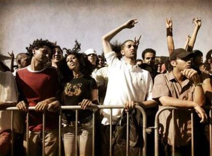 Público asistente al festival L'Boulevard, de Casablanca, en su última edición.