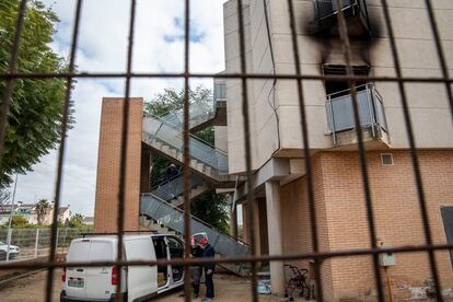 Incendio residencia Moncada