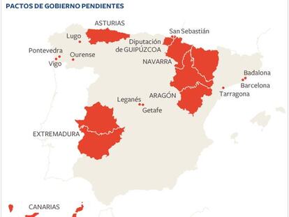 Las negociaciones se intensifican a 24 horas de la formación de Ayuntamientos