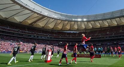 Partido del Atlético de Madrid en el Wanda Metropolitano.