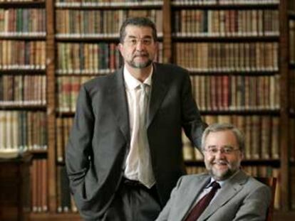 José Antonio Pascual e Ignacio Bosque.