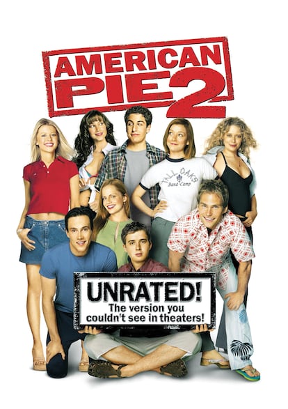 Cartel promocional de la segunda entrega de 'American Pie' (2001).