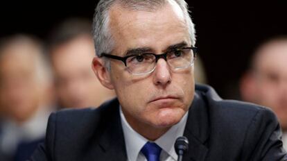 El exdirector en funciones del FBI Andrew McCabe.