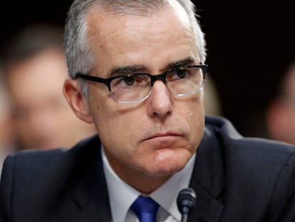 El exdirector en funciones del FBI Andrew McCabe.