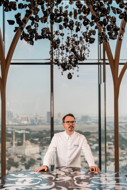 Paco Morales, en el interior de Qabu, en Dubái. Imagen proporcionada por el restaurante.