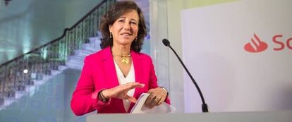 Ana Botín, presidenta de Banco Santander