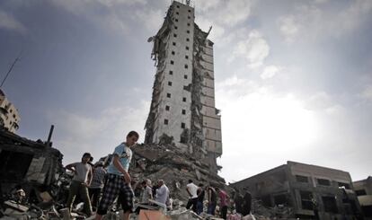 La Franja de Gaza, en los &uacute;ltimos d&iacute;as de la ofensiva militar israel&iacute;, el 26 de agosto