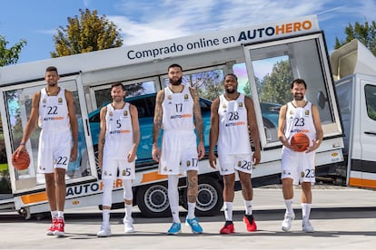 Imagen oficial del Real Madrid Baloncesto.