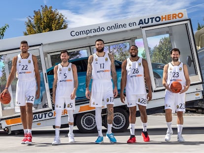 Imagen oficial del Real Madrid Baloncesto.