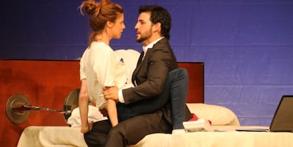 Manuela Velasco y Fran Perea, en 'Feelgood'.