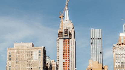 El nuevo rascacielos en el 262 de la Quinta Avenida resta visibilidad al Empire State.