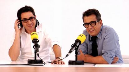 Berto Romero (izquierda) y Andreu Buenafuente.