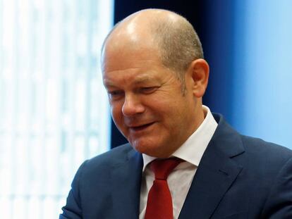 Olaf Scholz, ministro alemán de Finanzas