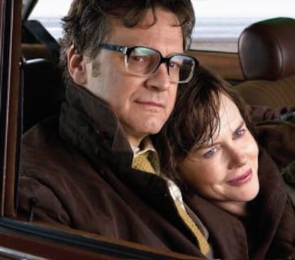 Firth y Nicole Kidman, compañeros de reparto en 'Un largo viaje'.