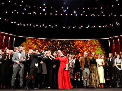 Ceremonia de premios en el 70º Festival Internacional de Cine de Berlín, la Berlinale, el pasado 29 de febrero.