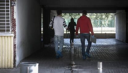 La policia cient&iacute;fica, al lloc dels fets