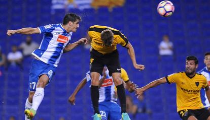 Gerard Moreno, en la jugada de su segundo gol ante el Málaga.
