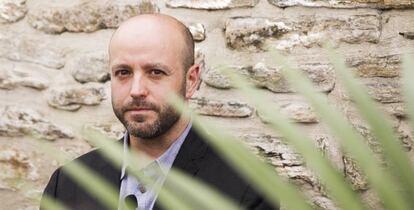 Luís Villares, esta viernes, en Santiago de Compostela.