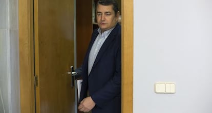 El delegado del Gobierno, Antonio Sanz, en febrero de 2014.