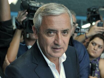 Otto Pérez Molina.