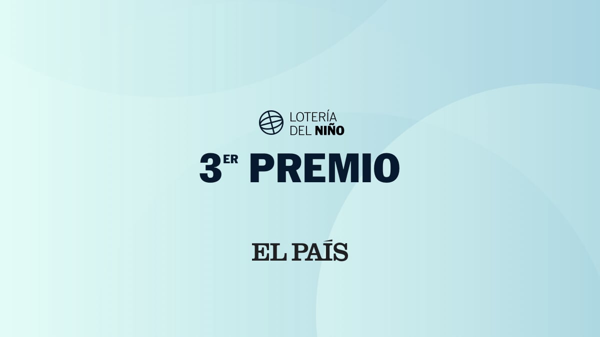 Tercer premio Lotería del Niño