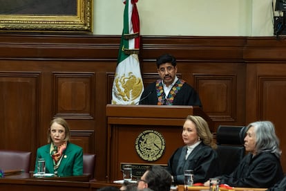 Sesión de instalación de la Suprema Corte de Justicia de la Nación.