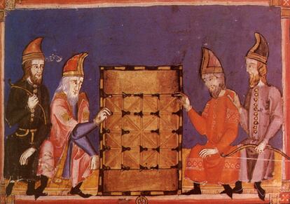 Del “Libro de los juegos” de Alfonso X el Sabio