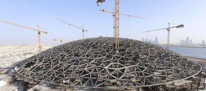 Obras de la filial del museo del Louvre en Abu Dabi (Emiratos Árabes)