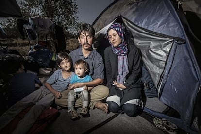 El sueño de Masomeh Etemadi en Lesbos era llegar a Londres o a Toronto; hoy, en cambio, cree que su futuro está en el municipio alemán de Frankenthal (48.000 habitantes)