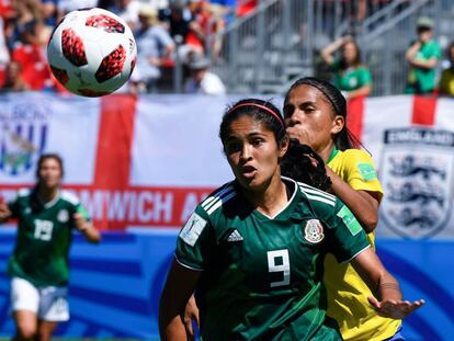 La mexicana Daniela Espinosa durante el Mundial sub 20.