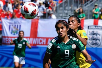 La mexicana Daniela Espinosa durante el Mundial sub 20.