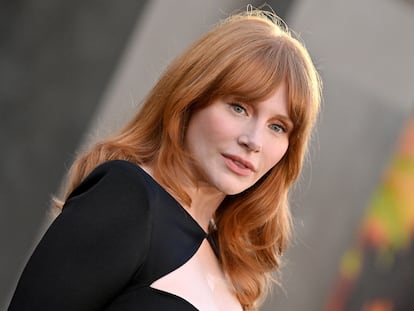 La actriz Bryce Dallas Howard en la 'premiere' de 'Jurassic World: Domination', en Los Ángeles (California) el 6 de junio de 2022.