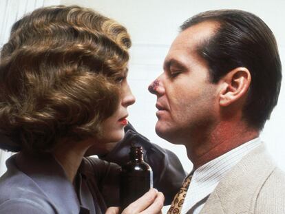 Faye Dunaway y Jack Nicholson, en 'Chinatown'.