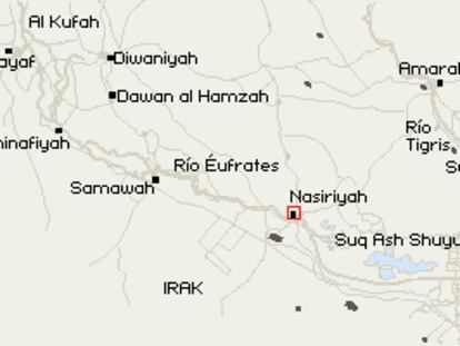 Nasiriya, sur de Irak