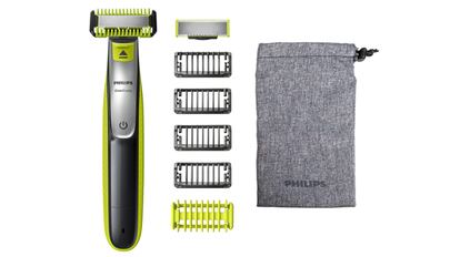 Recortador de barba OneBlade con cuatro peines guía