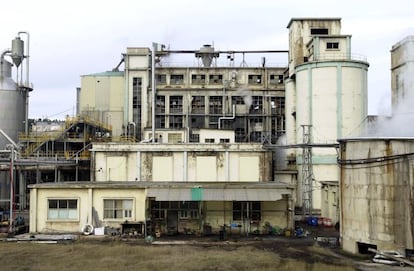 La f&aacute;brica de Sniace en Torrelavega, Cantabria