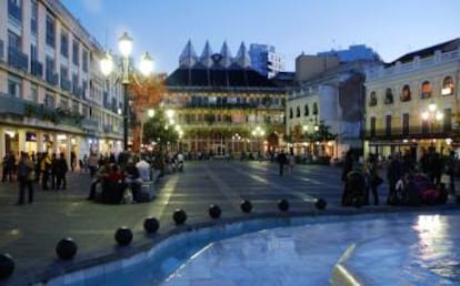 Plaza Mayor de Ciudad Real. |