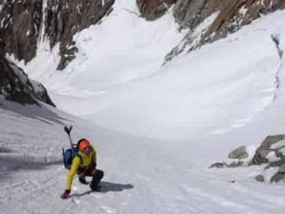 L'alpinista Kilian Jornet.